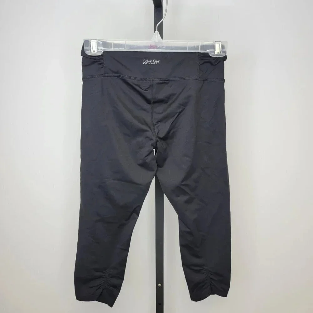 Calvin  Klein Performance Ruched Crops - Picture 3 of 4